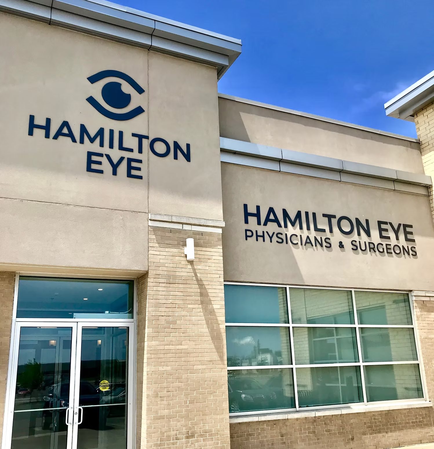 Exterior of Hamilton Eye Physicians & Surgeons at The Centre on Barton, East Hamilton